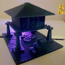 horreo architecture astur asturias gijn asturmaker building 3d print model - Mito3D