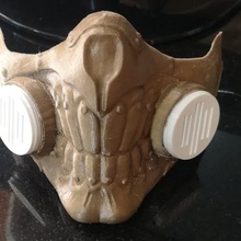 horror-Maske tool Maske terror 3d print model - Mito3D