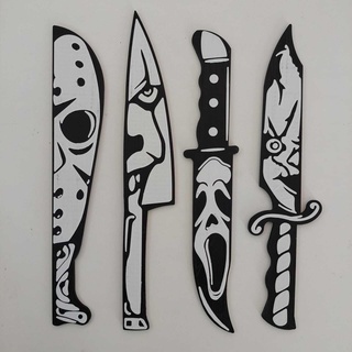 horror movie killer knives knives terror knives terror chucky jason scream  3d print model - Mito3D