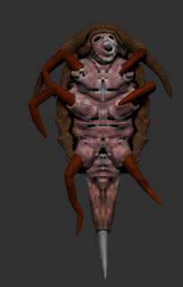horror roach horror roach bug dead evil movie custom  3d print model - Mito3D
