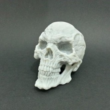 korku kafatası sanat 3d print model - Mito3D