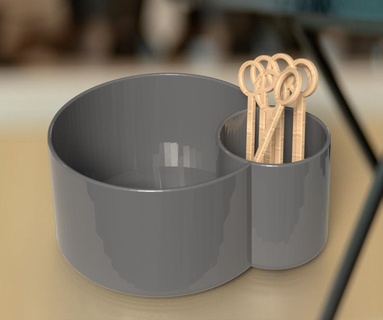 olive sottaceti ciotole casa cibo arredamento arte tavolo ciotola 3d print model - Mito3D
