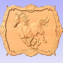 horse various cnc relief 3d 3d print model - Mito3D