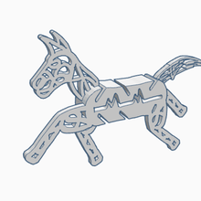horse art animal figure 3d print model - Mito3D
