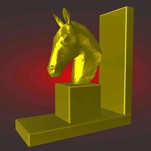 caballo 3d print model - Mito3D