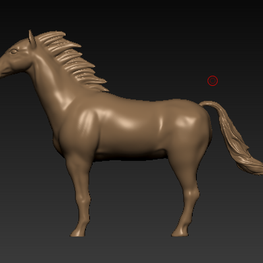 horse 3D print model - Mito3D