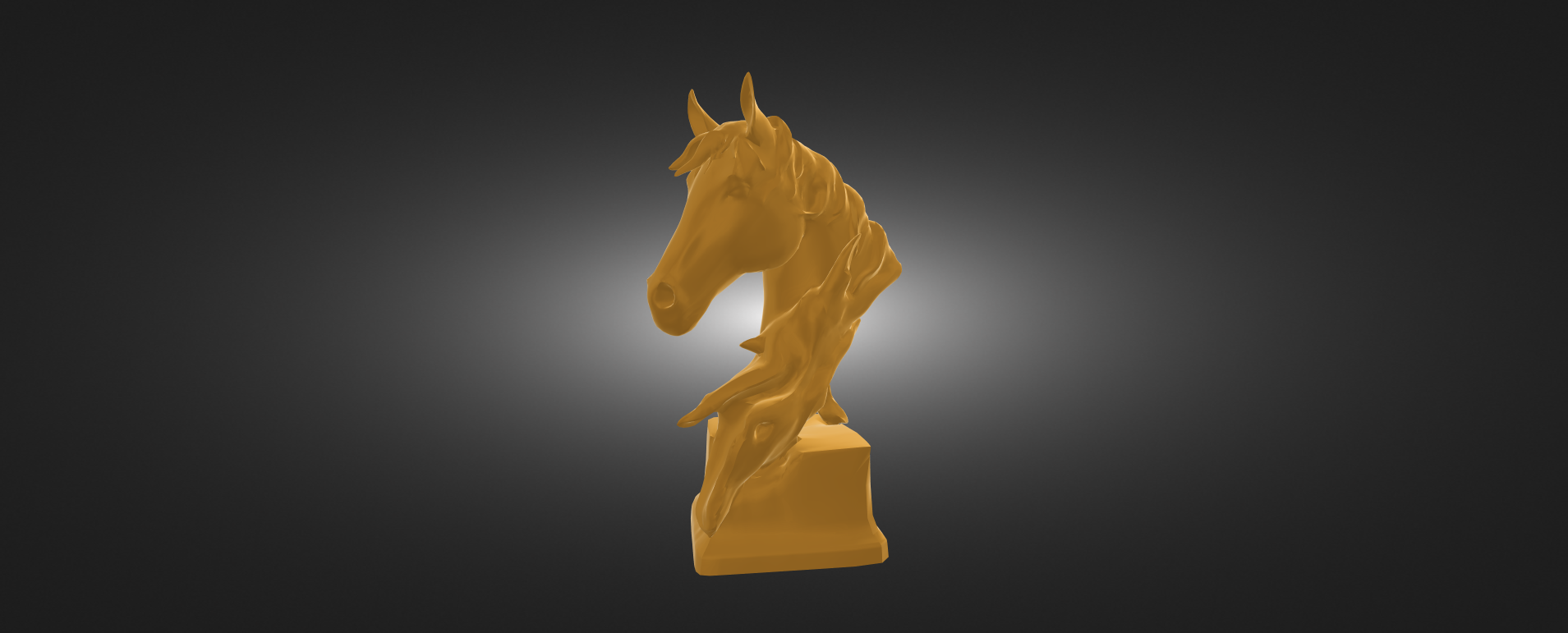 horse animals 3D print model - Mito3D