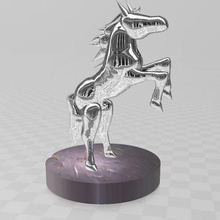 horse game 3d print model - Mito3D