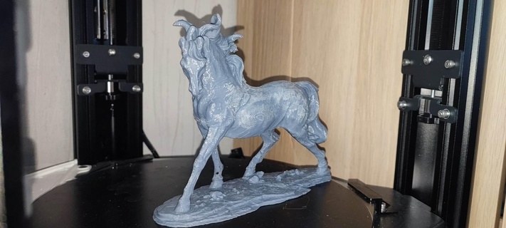 horse 'stronghero' sliced pieces remix 3d print model - Mito3D