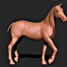 cavallo 005 3d print model - Mito3D