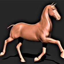 cavallo 022 3d print model - Mito3D