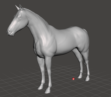 caballo 1 3d print model - Mito3D