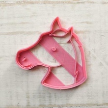 caballo cortador agudo afilado mamá Galleta galletas madre día corazón 3d print model - Mito3D