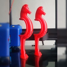 cheval manipuler 3d print model - Mito3D