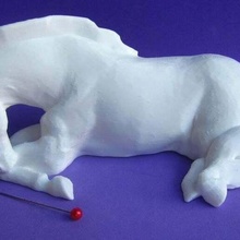 horse model fantasygraph pets 3d print model - Mito3D