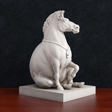 horse piggy bank art animals money box head 3d print model - Mito3D