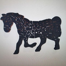 cheval puzzle Jeu 3d print model - Mito3D