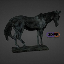 horse statue color 3d scan art scanner animal artec mht sculpture scans replicas 3d print model - Mito3D