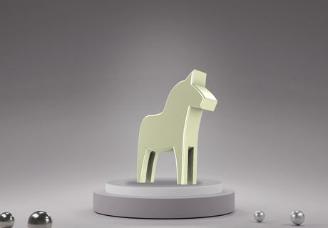 cavallo giocattolo casa arredamento ragazzi animale natura anima 3d print model - Mito3D