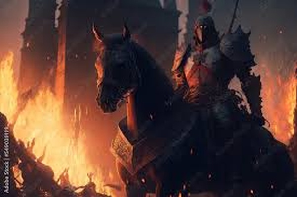 horsemen of evil lead warriors game oldhammer 3d print model - Mito3D
