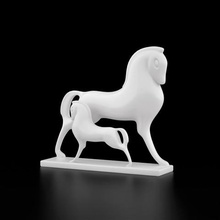 horses deco art 3d print model - Mito3D