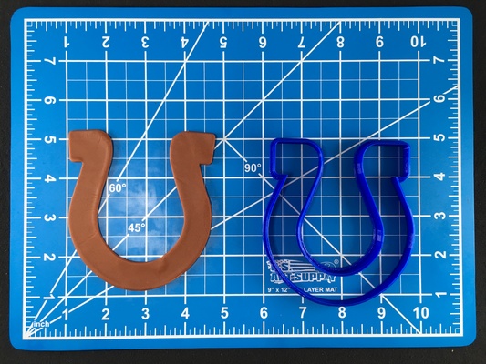 at nalı siluet kurabiye kesiciler çoklu boyutları ev fondan kesici batı kovboy 3d print model - Mito3D