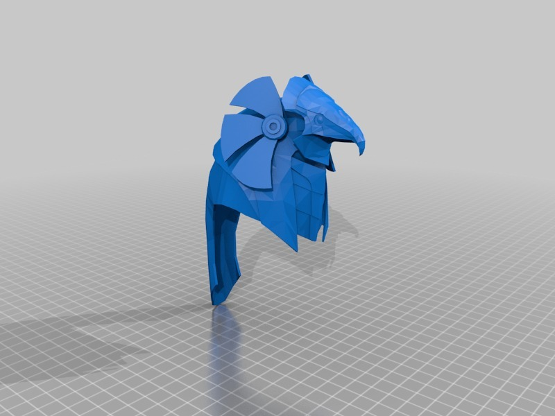 Horus guarda esculturas 3D print model - Mito3D