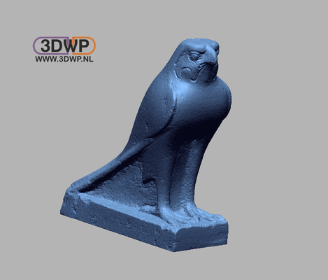 horus escultura arte artec egito estatueta esculturas bustos 3d print model - Mito3D