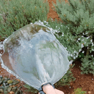 manguera flor ahorrador laminado fluir tubo pulgar amable agua jardín planta maceta paisaje 3d print model - Mito3D