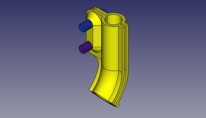 manguera abrazadera freno yz wr yz250 yz450 wr250 wr450 3d print model - Mito3D