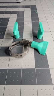 hose clamp key 3d print model - Mito3D