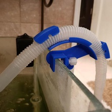 el titular de la manguera herramienta acuario abrazadera tubo agua llenado filtro casa cuarto baño 3d print model - Mito3D
