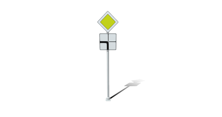 krankenhaus verkehr zeichen tafel stadt city assets spiel game props stadtszene poly traffic sign road signage management safety street urban planning main straße 3d print model - Mito3D