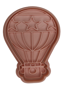 quente ar balão cortador biscoitos biscoito 3d print model - Mito3D