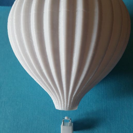 caliente aire globo escala 1 160 Montgolfiere echelle hot air n 3D print model - Mito3D