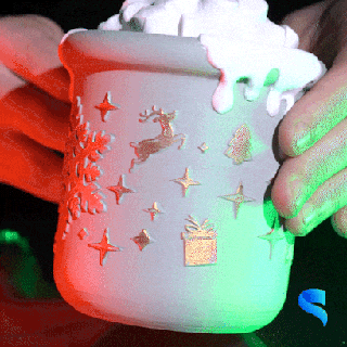 hot chocolate puzzle mug Game itsboyinspace ben pendergast collab collaboration christmas holiday winter cocoa coaster 3d print model - Mito3D