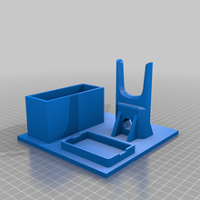 hot glue gun stand art tools 3d print model - Mito3D