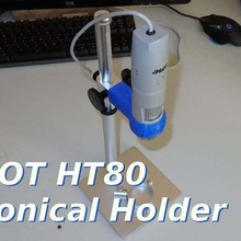 caldo ht80 conica titolare vari 3dprintable 3dprinting La stampa 3d microscopio adattatore a monte sgabolab strumento di supporto usb 3d print model - Mito3D