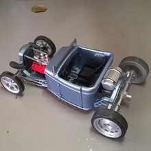 hot rod çalıştırın sanat prusai3mk3 araba oyuncak vintage 3d print model - Mito3D