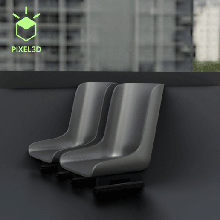 hot rod seat 26m-hr1 3d print model - Mito3D