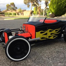 hot rod art kit de modèle hotrod jouet rc 1930 voiture auto v8 ford 3d print model - Mito3D