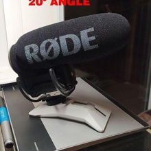 hot shoe desk stand microphone flash unit gadget photo mount mic accessory hotshoe 3d print model - Mito3D