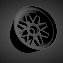 caldo ruote ame fatlace 2 cerchi Freni pneumatici macchine Basso poli 3d print model - Mito3D