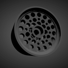 hot wheels ats pepperpots rims brakes tires cars low poly 3d print model - Mito3D