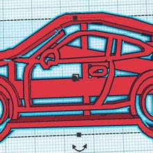 chaud roues automatique voiture auto logo biscuit coupeur 3d print model - Mito3D