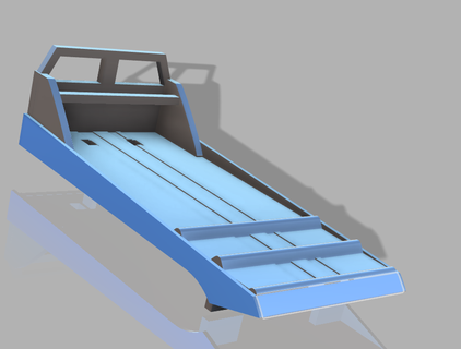 Sıcak tekerlekler araba yükleyici yatak taşıyıcı 1 64 3d print model - Mito3D