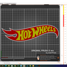 hot wheels logo 3d print model - Mito3D