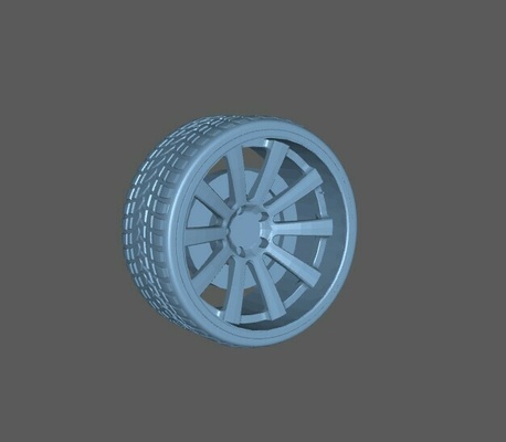 caliente ruedas borde 1 64 rueda coche vehiculo dto llantas jdm alemania 3d print model - Mito3D