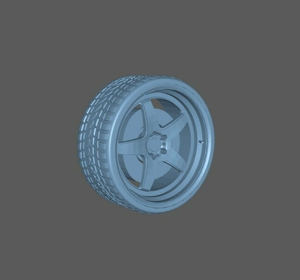 quente rodas borda 1 64 roda carro disco aros jdm alemanha 3d print model - Mito3D