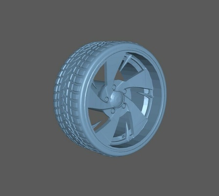 sıcak tekerlekler jant 1 64 tekerlek araba disk jantlar jdm almanya 3d print model - Mito3D